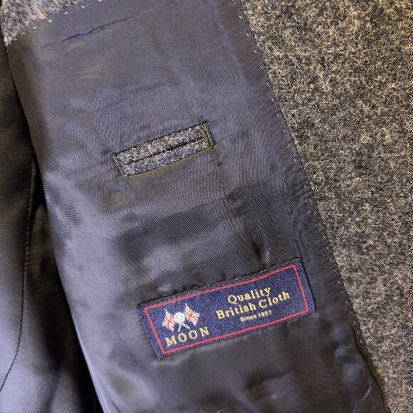 J Crew Ludlow British Wool-Cotton Suit Jacket - Picture 4 of 6